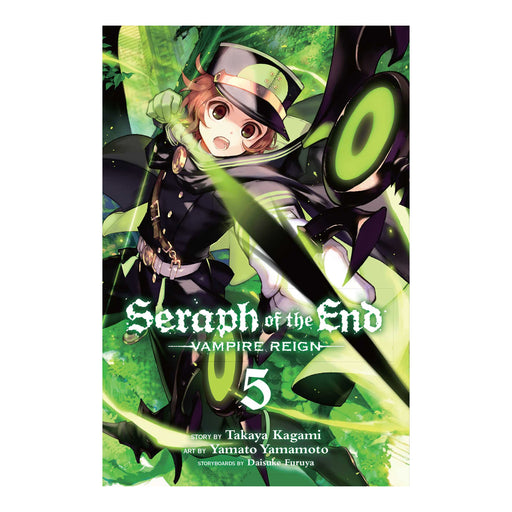 Seraph of the End Vampire Reign Volume 05 Manga Book Front Cover