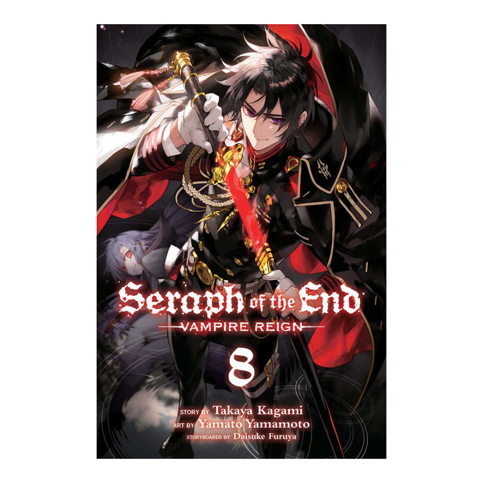 Seraph of the End Vampire Reign Volume 08 Manga Book Front Cover