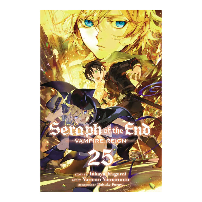 Seraph of the End Vampire Reign Volume 25 Manga Book Front Cover