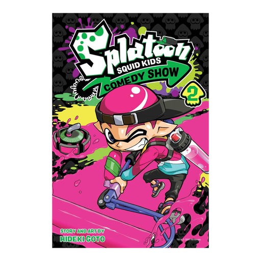 Splatoon Squid Kids Comedy Show Volume 02 Manga Book Front Cover