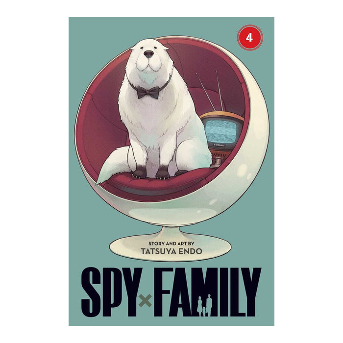 Spy x Family Volume 04 Manga Book Front Cover