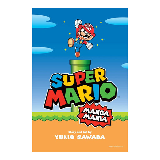 Super Mario Manga Mania Book Front Cover