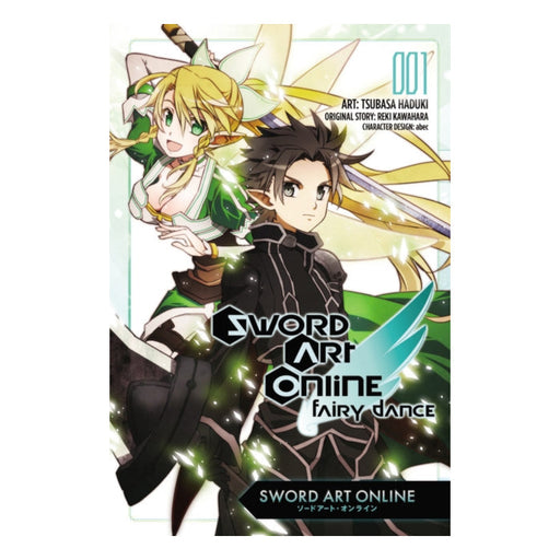Sword Art Online Fairy Dance Volume 01 Manga Book Front Cover