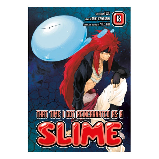 That Time I Got Reincarnated As A Slime Volume 18 Manga Book Front Cover
