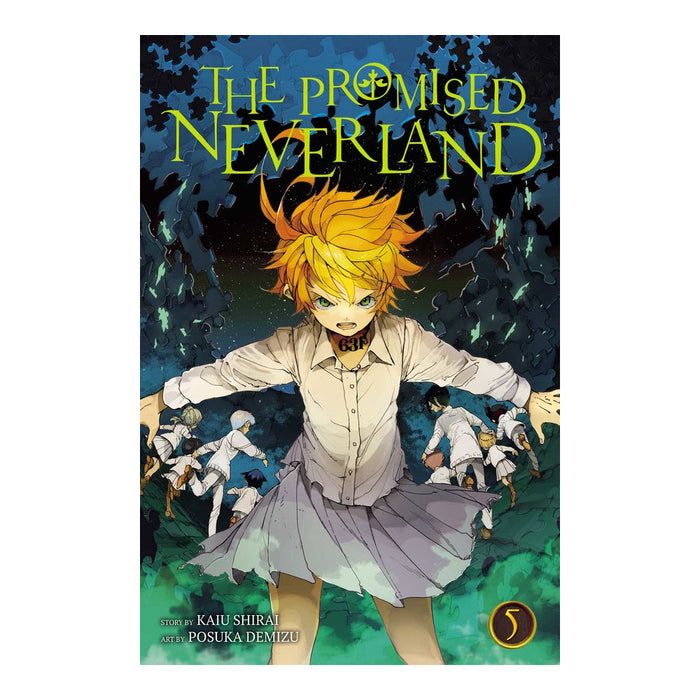The Promised Neverland Volume 05 Manga Book Front Cover