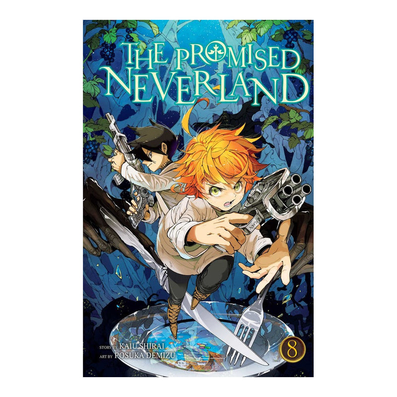 The Promised Neverland Volume 08 Manga Book Front Cover
