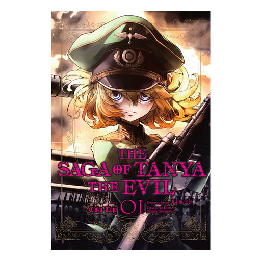 The Saga of Tanya the Evil Volume 01 Manga Book Front Cover