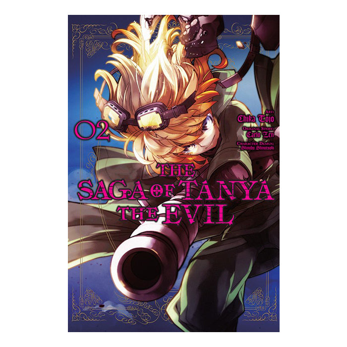 The Saga of Tanya the Evil Volume 02 Manga Book Front Cover