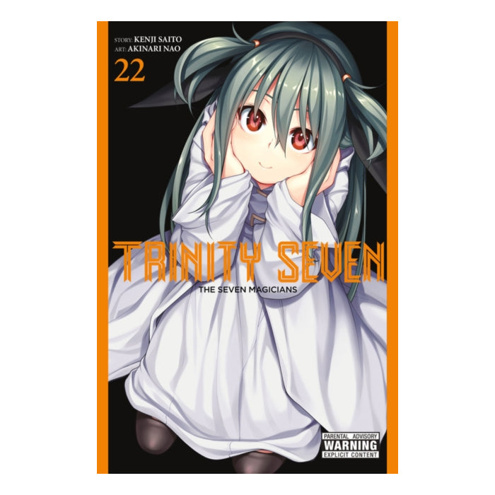 Trinity Seven The Seven Magicians Volume 22 Manga Book Front Cover