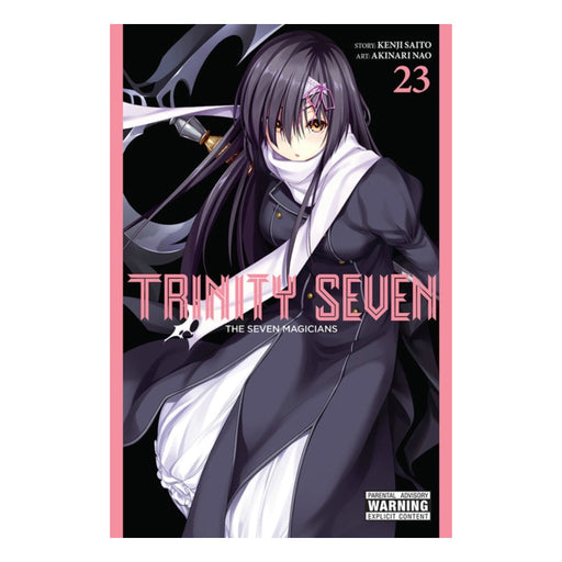 Trinity Seven The Seven Magicians Volume 23 Manga Book Front Cover