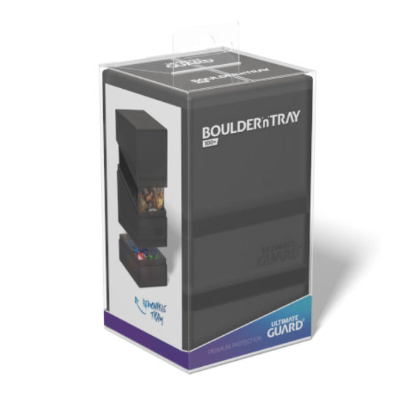 Ultimate Guard Boulder n Tray Deck Case 100+ Onyx image 1