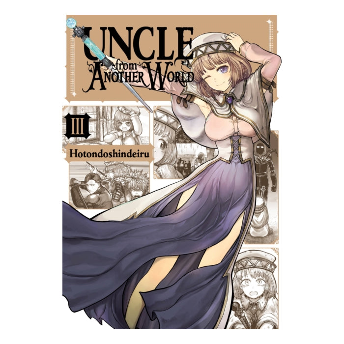 Uncle From Another World Volume 03 Manga Book Front Cover