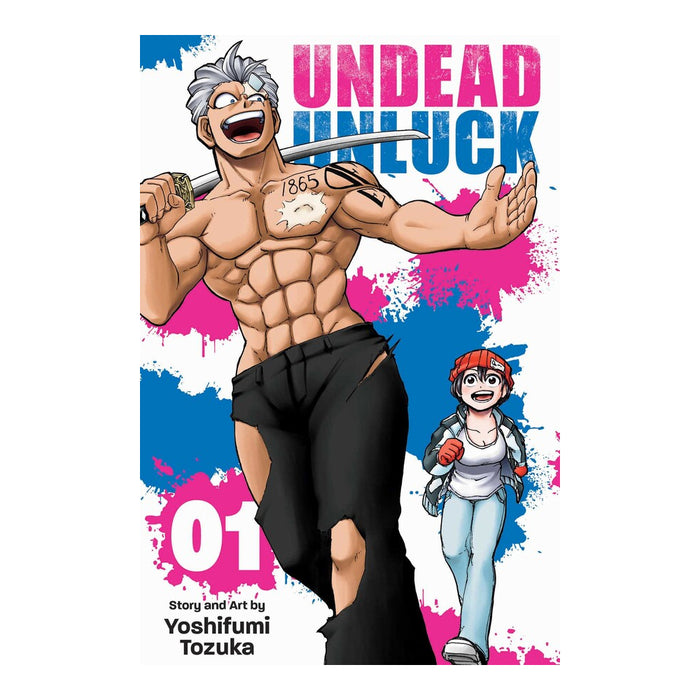 Undead Unluck Volume 01 Manga Book Front Cover