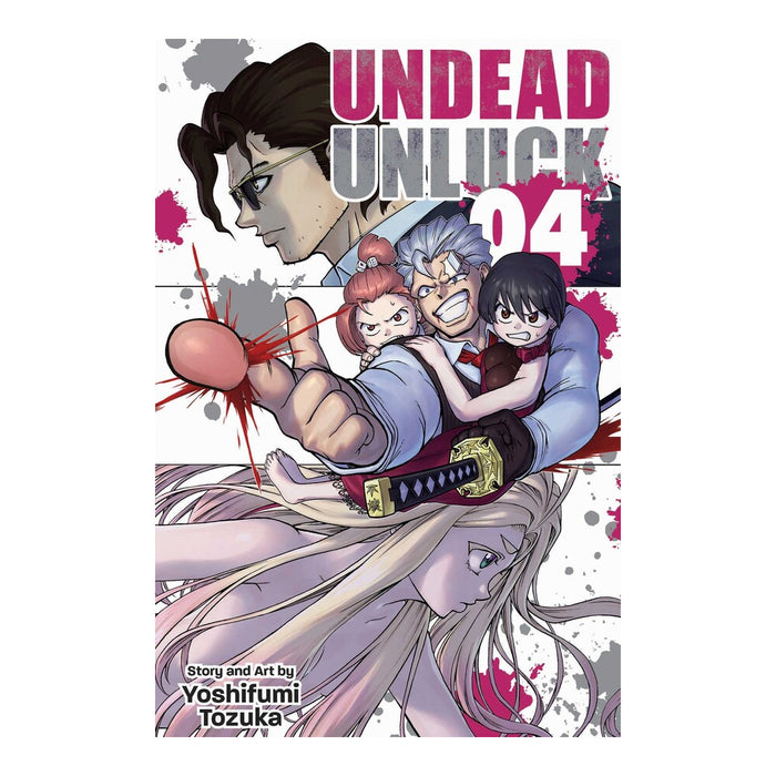 Undead Unluck Volume 04 Manga Book Front Cover