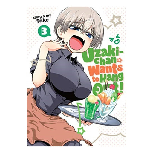 Uzaki-chan Wants to Hang Out! Volume 03 Manga Book Front Cover