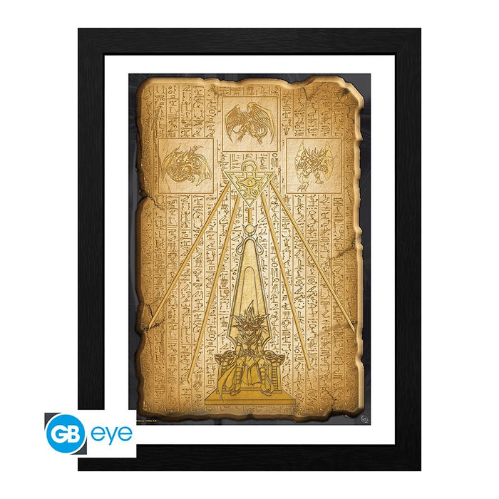 Yu-Gi-Oh! Framed Print Egyptian Tablet